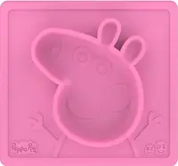 在飛比找PChome24h購物優惠-ezpz Peppa Pig 聯名餐盤-佩佩豬