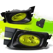 Factory Style Fog Light Lamps for Honda Accord 4-Dr Sedan 03-05 Amber Lens Pair (for: Honda)
