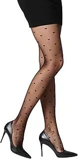 Millennials In Motion Sheer Elegance Patterned Tights
