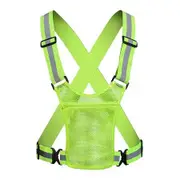 Safety Vest for Running, Reflective Vest for Walking, Running Phone Holder Vest, Reflective Vest for Transportation Work, Safety Running Gear
