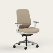 Recess Ergo Pro 2.0 | Ergonomic Chair | Mesh Office Chair | Sustainable Office Furniture, Sandstone / No Headrest