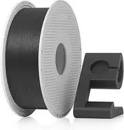 Bambu Lab PAHT CF 3D Printer Filament, High Mechanical Properties & Layer Adhesion 1.75mm 3D Printing Filament, Low Moisture Absorption, AMS-Compatible 3D Print Material with Reusable Spool, 1kg Black