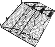 SECFOU Wall Magazine Holder Tiered Wire Basket Organizer for Efficient Storage for Home Office School Conference Space Saving Design for Mail Books Magazines