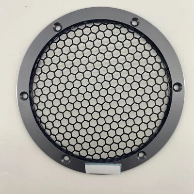 7" Aluminum Speaker Cover Mesh Grill For Dynaudio 342, 242 Speaker Titanium Gray