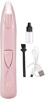 Electric Dog Paw Hair Trimmer - Electric Lighting Function Cat Clippers Grooming Kit - LED Lamp Rechargeable Low Noise Face Ears Hair Grooming Trimmer