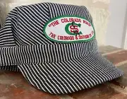 Engineer/Conductor Cap/Hat-COLORADO & SOUTHERN(C&S)adjustable-Adult or Child-NEW