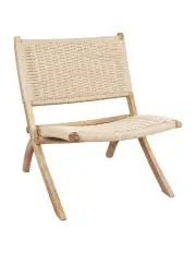 [Levede] Hans Wegner Replica Foldable Chair in Beige
