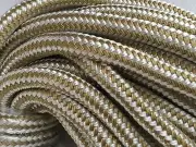3/8 x 300 feet Double Braid Nylon Rope GOLD/WHITE Anchor/Dock Line