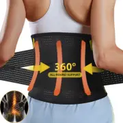 Lumbar Lower Back Support Brace Orthosis Pain Relief Waist Belt Therapy Girdles