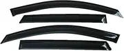 Window Visor Side Window Deflectors Fit for Kia Sorento 2010-2014 Window Visor Sun Rain Deflector Guard Awnings Shelters