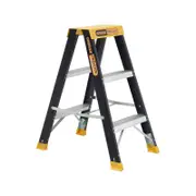 Gorilla 150kg Pro-Lite 3 Step Double Sided Fibreglass Ladder