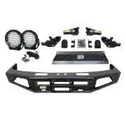 4X4FORCE Ultimate Guard No Loop Bumper Bullbar Lights for Toyota Prado 90 95