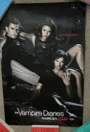 THE VAMPIRE DIARIES TVD Poster PAUL WESLEY CW Ian Somerhalder NINA DOBREV Sexy