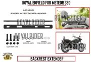 Fits Royal Enfield "BACKREST EXTENDER' For METEOR 350