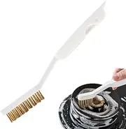 Stove & Grill Cleaning Brush - 25cm Scraper & Scrubber Tool for Kitchen | Rust Remover for Burners, Barbecue & Cooktop | Deep Cleaning Brush for Grease & Grime