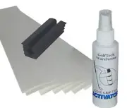 Golf Club GRIP KIT 30 Tape Strips-Solvent-Vise Clamp-Regripping Direction Regrip