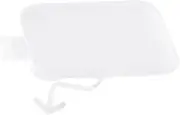 Jodriva White Front Bumper Tow Hook Cover Cap for HR-V 2021 2020 2019 71104-T7M-H00 car Front Bumper Tow Hook Car Tow Hook Cover
