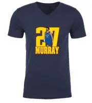 Mens V-Neck Jamal Murray 27 jersey Shirt