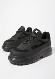 [Koi Footwear] Black Gyoubu Wire Chunky Sneakers