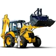 New Holland Loader Backhoe RHF Lower Cab Glass B-Series FB LB NH Series