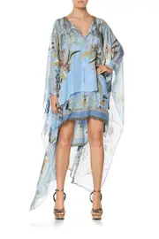 LONG SHEER OVERLAY DRESS FAIRY FOUNTAIN