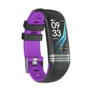 G26s Heart Rate Sleep Monitor Blood Oxygen Pressure IP67 Multi-sport Mode Smart Watch PURPLE COLOR