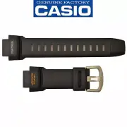 Genuine CASIO G-SHOCK Watch Band Strap PRG-550-1A4 Original Black Rubber