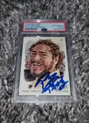 RARE! Post Malone Signed 2019 Topps Allen & Ginter Card with "Posty" Inscription