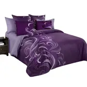 GRANDEUR2 Ultra Soft Quilt Doona Duvet Cover Set Single Double Queen Super King