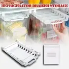 Food Sealed Bag Storage Rack Rail Storage Danger, Refrigerator Drawer Storage UH