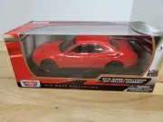 2018 Dodge Challenger SRT Hellcat Widebody Red 1/24 Diecast Car Motormax