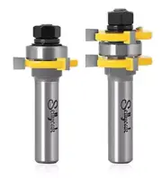 Tongue and Groove Router Bit Set 1/2 Shank, SellyOak Shank