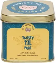 Salt Pepper Podi | Twisty Til Podi | Exquisite Blend of Aromatic Spices | Mouthwatering Taste | Authentic South Indian Cuisine | Home Made | Natural & Aromatic - 150g