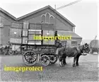 London Broad Street Station Goods Depot - Horse Delivery Waggon in 1907
