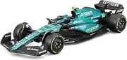 Bburago 38090 Formula 1 Aston Martin F1 Team AMR23 - F. Alonso 14 Season 2023 - Scale 1:43 12 cm