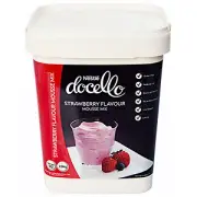 6 X Docello Mousse Mix Strawberry 1.9Kg