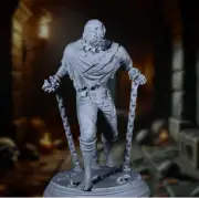 Vampire Thrall Dnd Mini | Chained Undead Mini | Multiple scales | By DM Stash