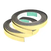 2pcs Weather Stripping Door Seal Strip Foam Insulation Tape Doors And Window