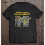 HOT BEAVIS AND BUTTHEAD 仿舊 MTV T 恤棉質 T 恤男士夏季時尚 T 恤歐元尺碼