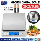 NEW 3kg/0.1g DIGITAL POCKET SCALES JEWELLERY ELECTRONIC milligram micro mg