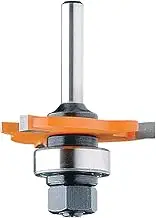 CMT 822.340.11A 3-Wing Slot Cutter with Bearing and Arbor, 5/32-Inch Cutting Length and 1/4-Inch Shank