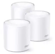 TP-Link Deco x20 AX1800 Whole Home Mesh Wi-Fi 6, Wireless, 3 Pack, AI roaming