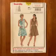 Burda 7658 Women’s Dress Sewing Pattern Size 6-8-10-12-14-16-18, FF Uncut