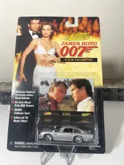 Johnny Lightning - James Bond 007 Golden Eye - 1998 - Aston Martin - Silver