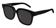 Saint Laurent SL M40/F Asian Fit 001 Men's Sunglasses Black Size 55