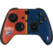 NBA Oklahoma City Thunder Xbox Series X Controller Skin - OKC Thunder Split