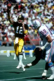 Quarterback Terry Bradshaw Of The Pittsburgh Steelers 1980 Nfl Photo 6
