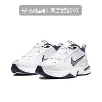 在飛比找Yahoo!奇摩拍賣優惠-樂積運動Nike Air Monarch M2K復古白藍白銀