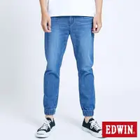 在飛比找momo購物網優惠-【EDWIN】男女裝 503 輕柔舒適 五袋式束口牛仔褲(石