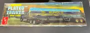 AMT Fruehauf Plated Tanker Semi Trailer Sunoco 1/25 1971 Model Kit - SEALED
